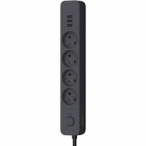 4-socket plugboard with power switch QUARX (3 m)