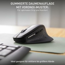 Tastatur mit Maus Cherry JW-8550-2 Schwarz