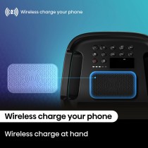 Portable Bluetooth Speakers Hisense Black 300 W