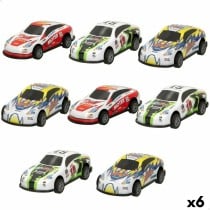 Jeu de Véhicules Speed & Go 8,9 x 2,7 x 4 cm (6 Unités)