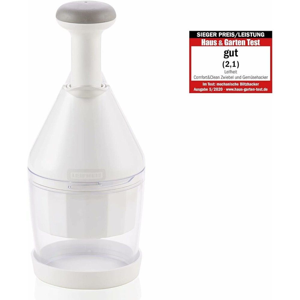 Hachoir Leifheit Chopper Confort & Cle Blanc Acier inoxydable Plastique