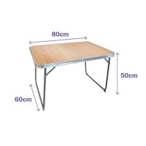 Folding Table Marbueno 80 x 60 x 50 cm Multicolour