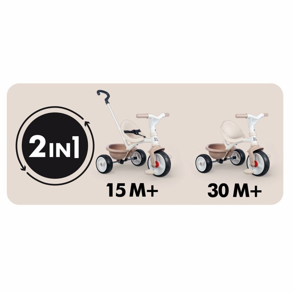 Tricycle Smoby Be move Beige