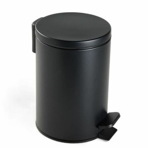 Papierkorb mit Pedal TODAY UTILITY Schwarz 3 L 17 x 25 cm