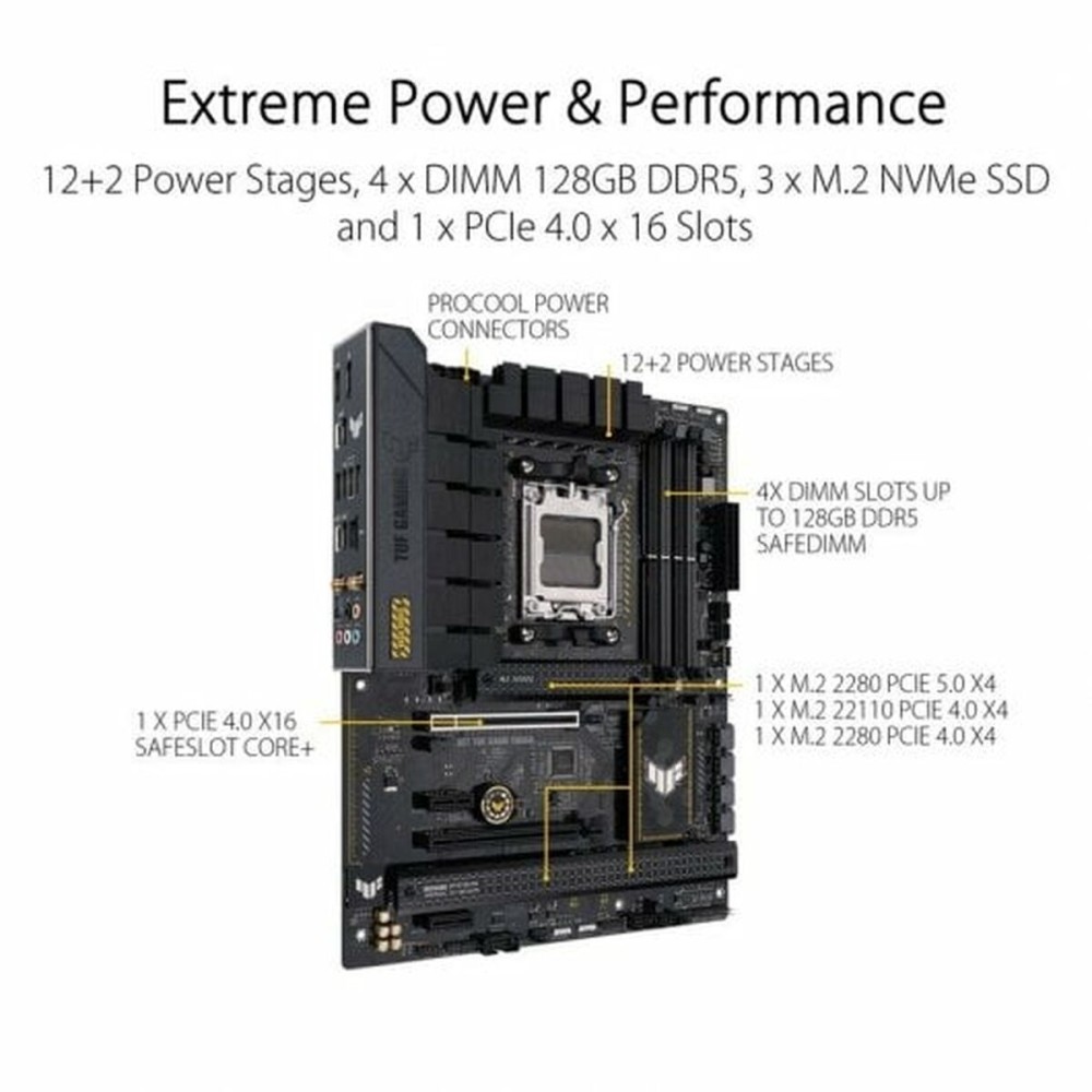 Motherboard Asus AMD AM5 AMD AMD B650