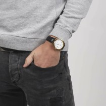 Herrenuhr Q&Q BL02J104J (Ø 40 mm)