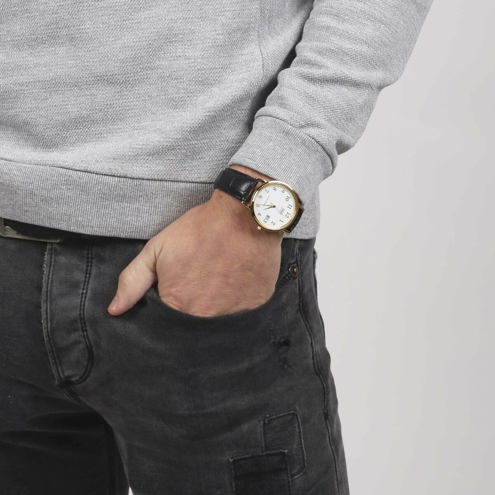 Herrenuhr Q&Q BL02J104J (Ø 40 mm)