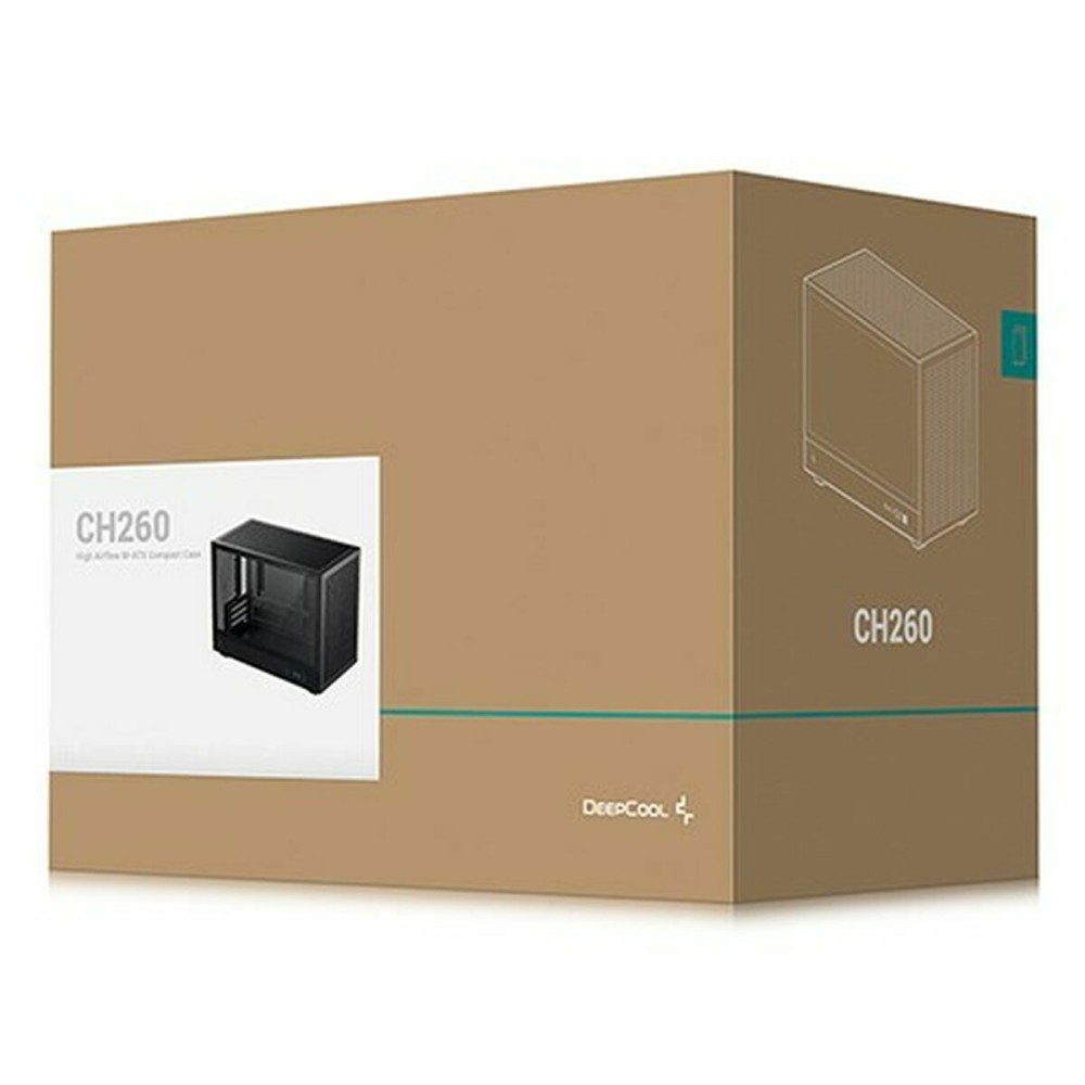 Boîtier ATX semi-tour DEEPCOOL R-CH260-BKNGM0-G-1 Noir