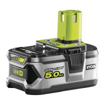 Ensemble chargeur et batterie rechargeable Ryobi RC18150-250 Litio Ion 5 Ah 18 V