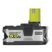 Ensemble chargeur et batterie rechargeable Ryobi RC18150-250 Litio Ion 5 Ah 18 V