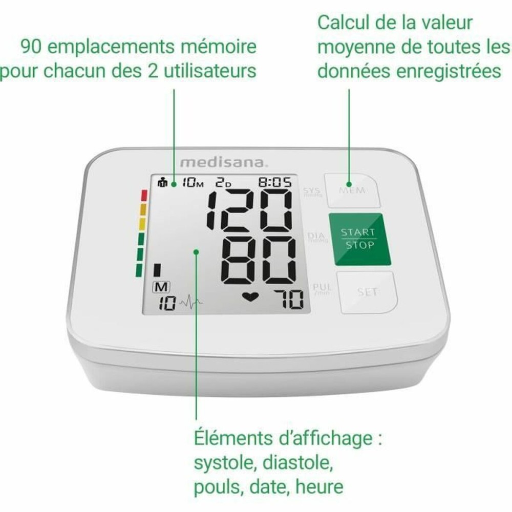 Arm Blood Pressure Monitor Medisana