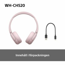 Diadem-Kopfhörer Sony WHCH520P * Rosa