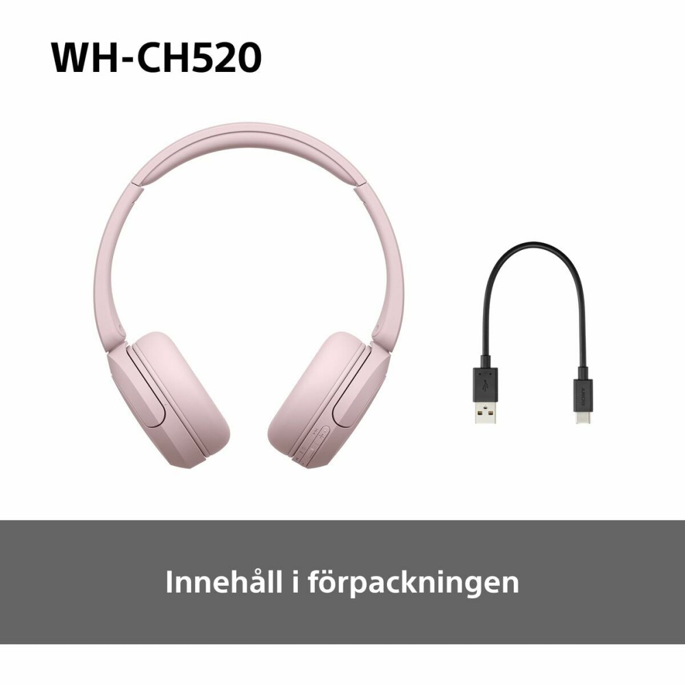 Diadem-Kopfhörer Sony WHCH520P * Rosa