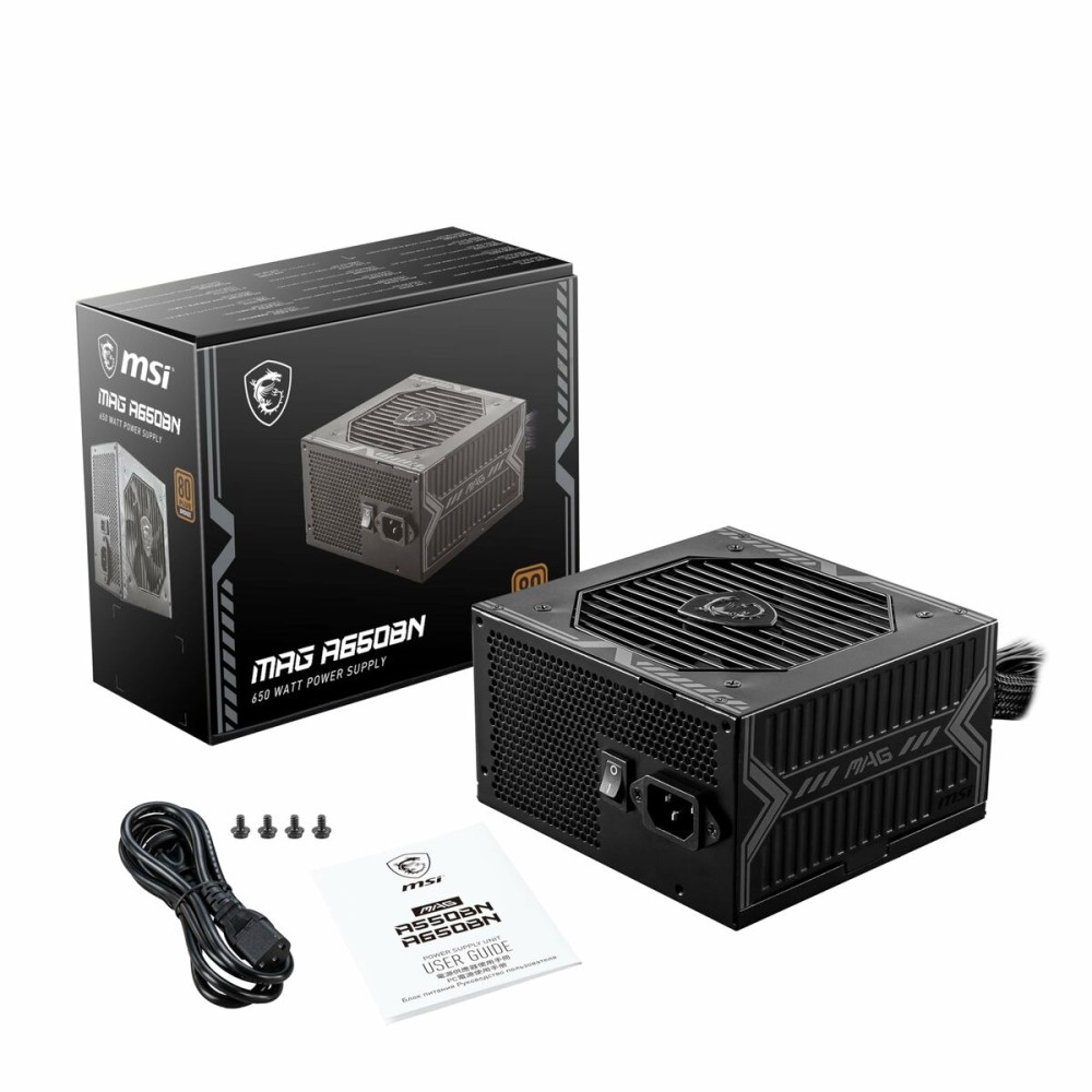 Power supply MSI MAG A650BN 650 W ATX 80 Plus Bronze