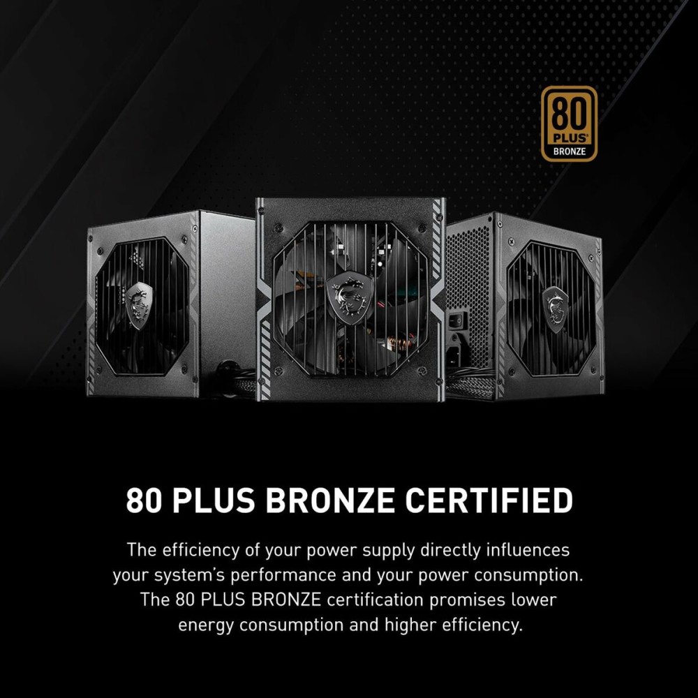 Power supply MSI MAG A650BN 650 W ATX 80 Plus Bronze