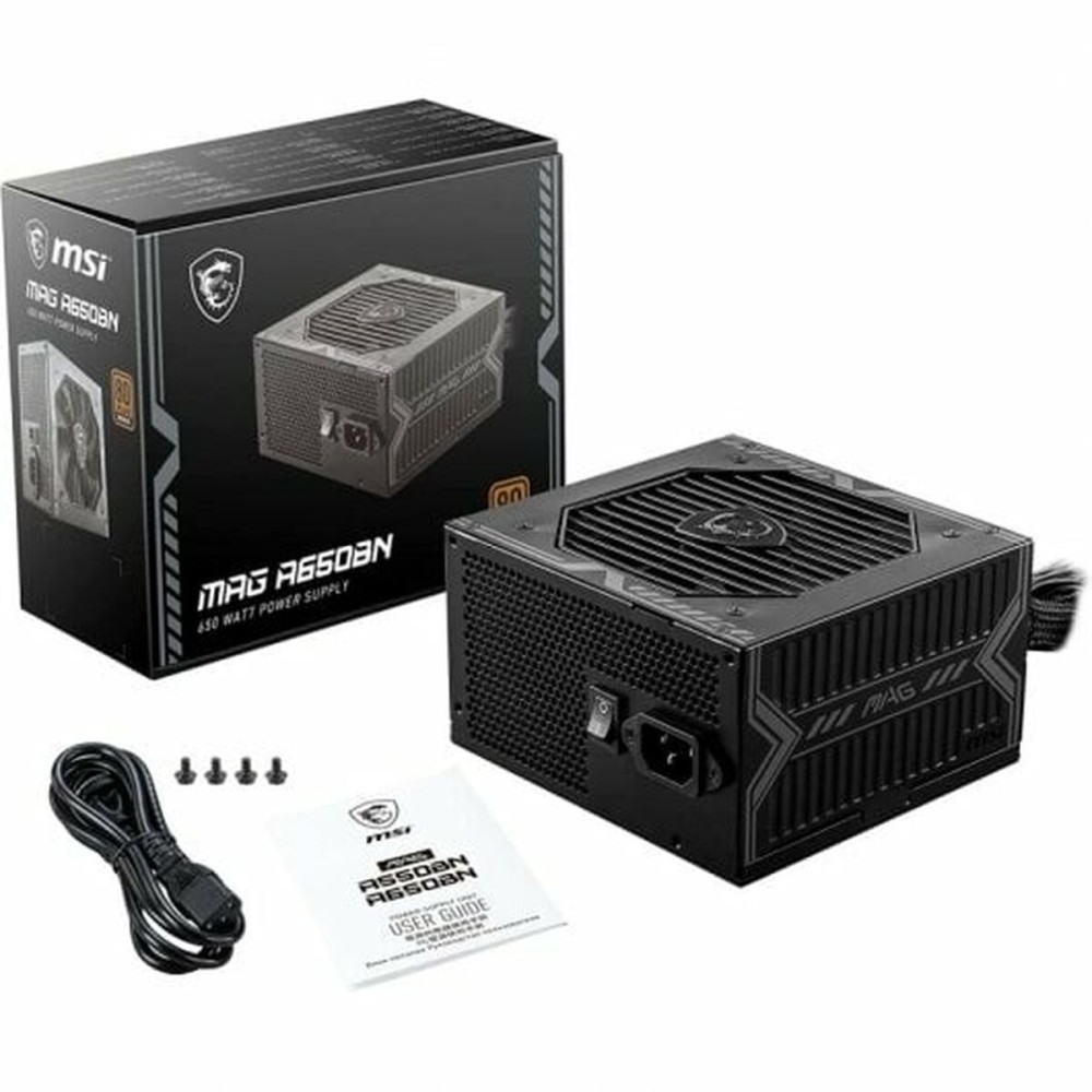 Power supply MSI MAG A650BN 650 W ATX 80 Plus Bronze