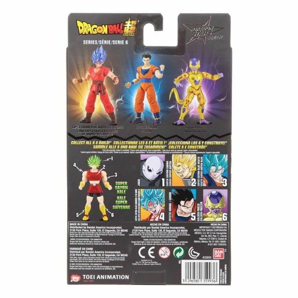 Figurine d’action Bandai Dragon Ball Freezer Stars Doré 17 cm