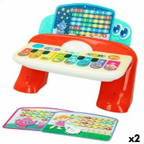 Interaktives Klavier für Babys Winfun 27 x 16 x 18 cm (2 Stück)