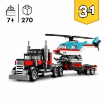 Construction set Lego 31146 Creator Platform Truck with Helicopter Multicolour