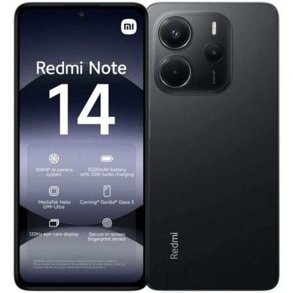 Smartphone Xiaomi MZB0J01EU Octa Core 6 GB RAM 128 GB Schwarz
