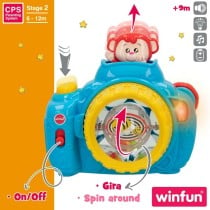 Appareil-photo pour enfants Winfun Bleu 17 x 16,5 x 8 cm (6 Unités)