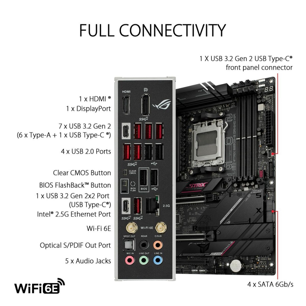 Carte Mère Asus AMD AM5 AMD AMD B650