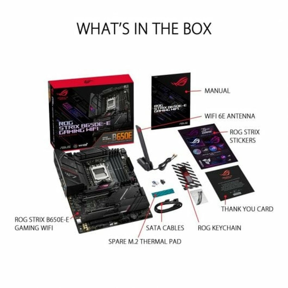 Motherboard Asus AMD AM5 AMD AMD B650
