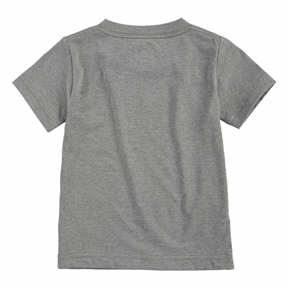 Child's Short Sleeve T-Shirt Nike Swoosh Jdi Ss  Grey