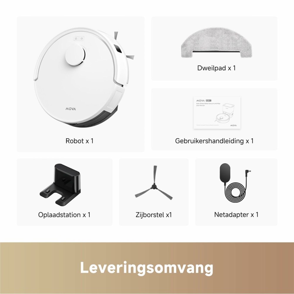 Roboterstaubsauger Dreame 3200 mAh