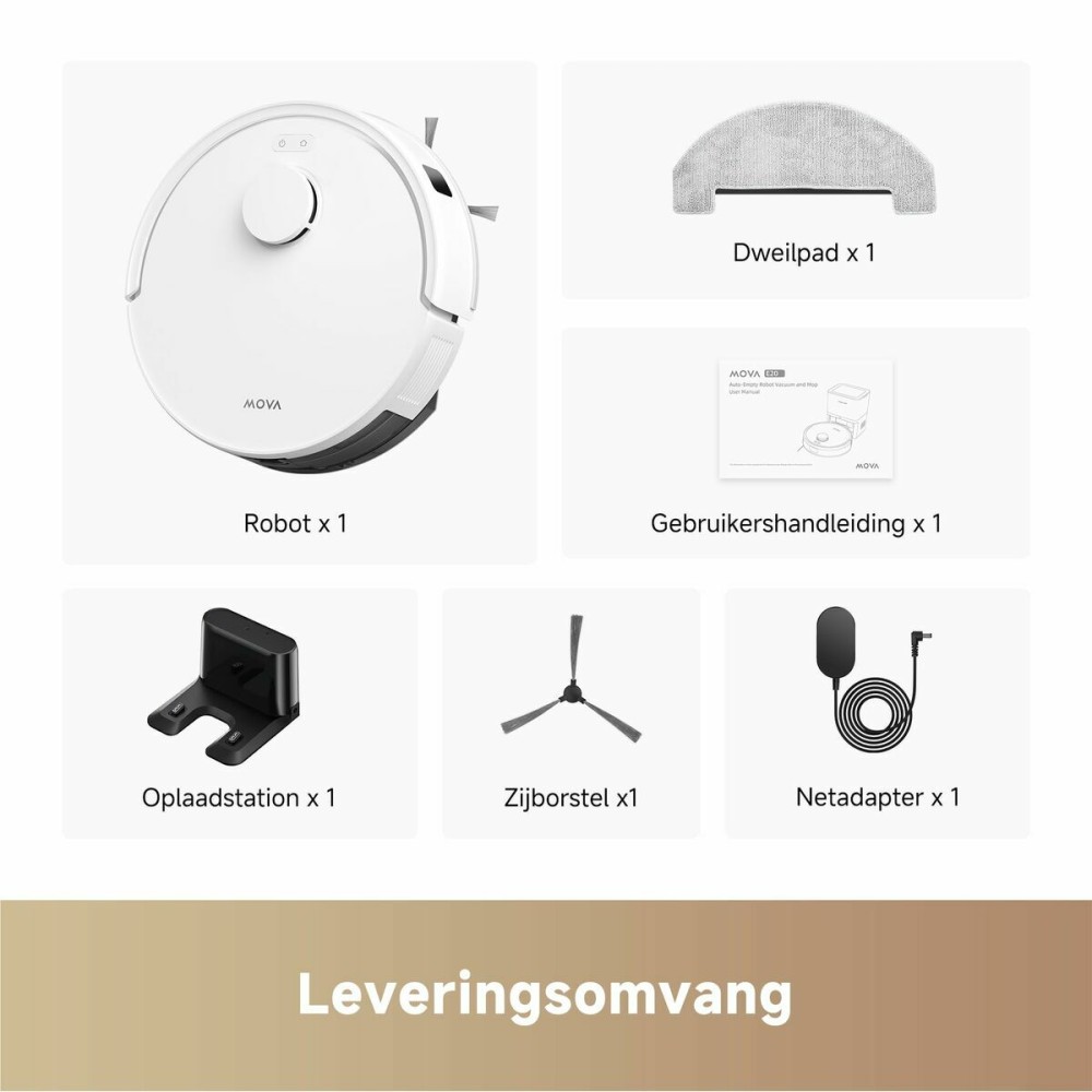 Roboterstaubsauger Dreame 3200 mAh