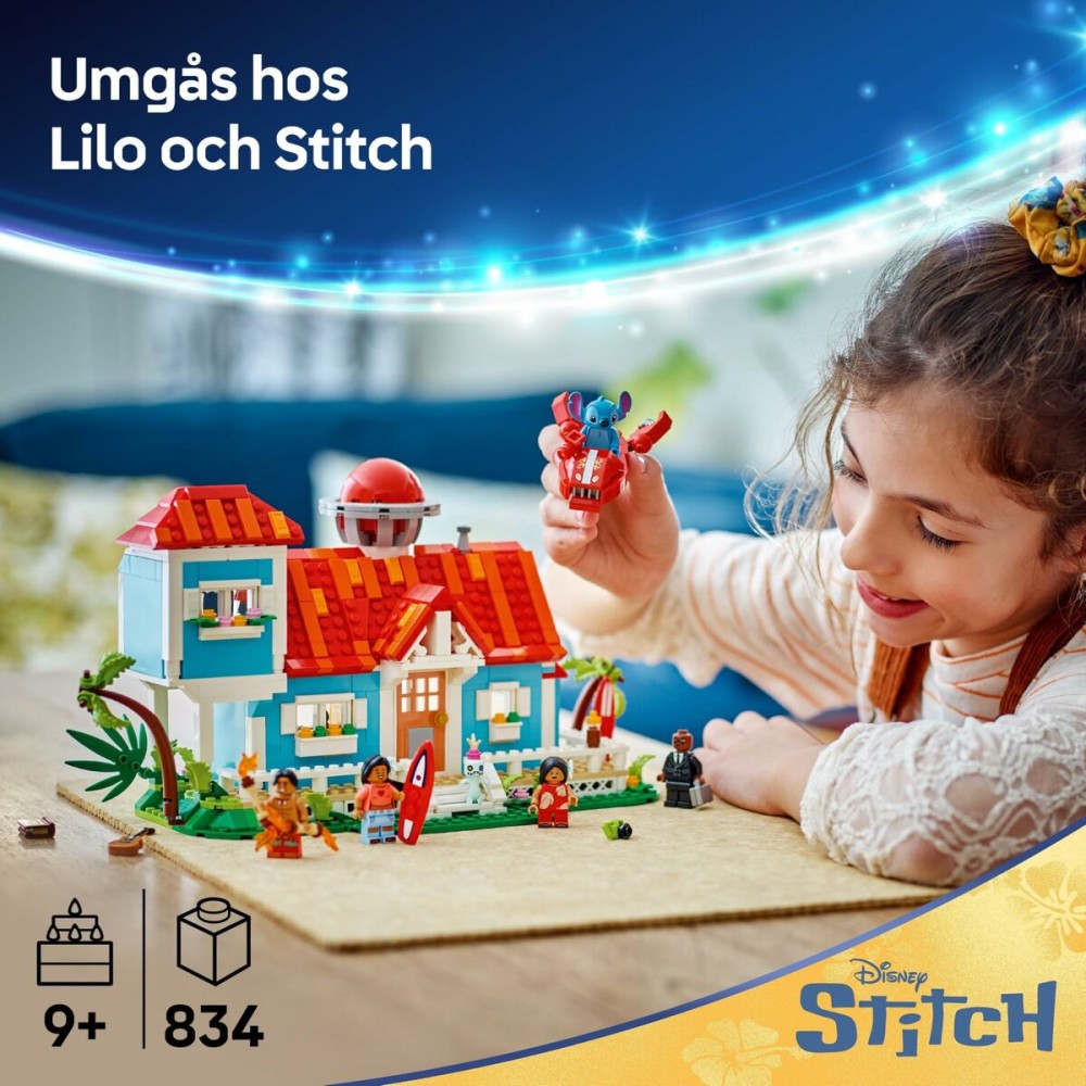 Set de construction Lego Disney Lilo & Stitch 43268 834 Pièces