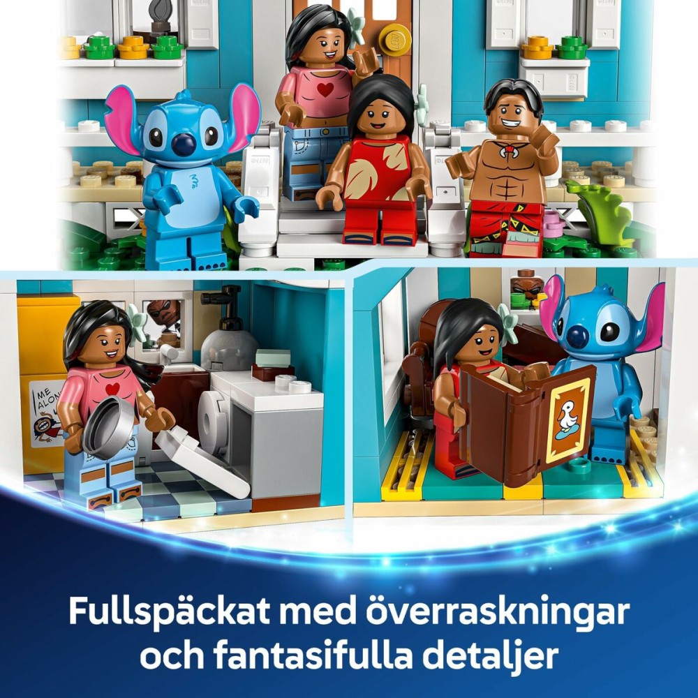 Konstruktionsspiel Lego Disney Lilo & Stitch 43268 834 Stücke
