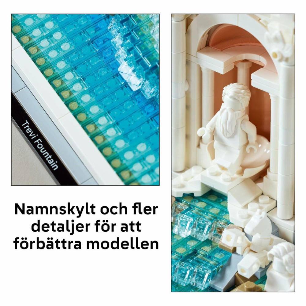 Konstruktionsspiel Lego 21062 Fontana de Trevi – Roma