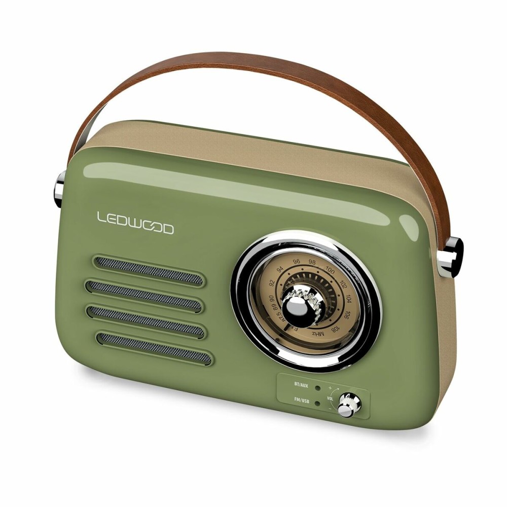 Radio Transistor Ledwood ALMA GREY Vert 30 W