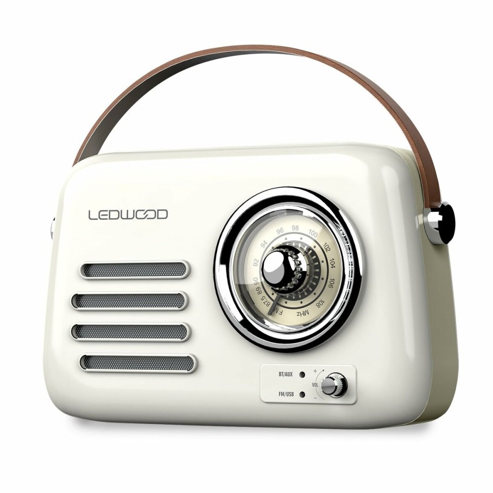 Radio Transistor Ledwood ALMA WHI Blanc 30 W