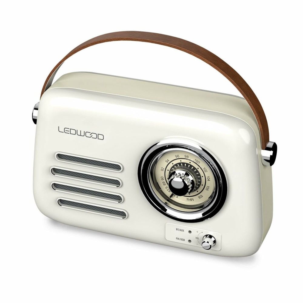 Radio Transistor Ledwood ALMA WHI Blanc 30 W