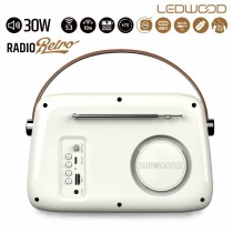 Radio Transistor Ledwood ALMA WHI Blanc 30 W