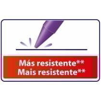 Crayons gras de couleur Bic Multicouleur