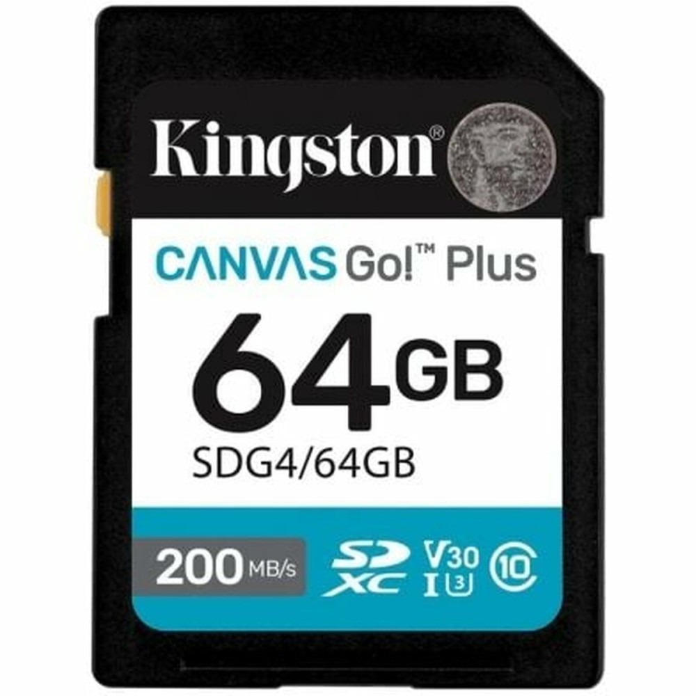 Mikro SD Speicherkarte mit Adapter Kingston SDG4/64GB 64 GB