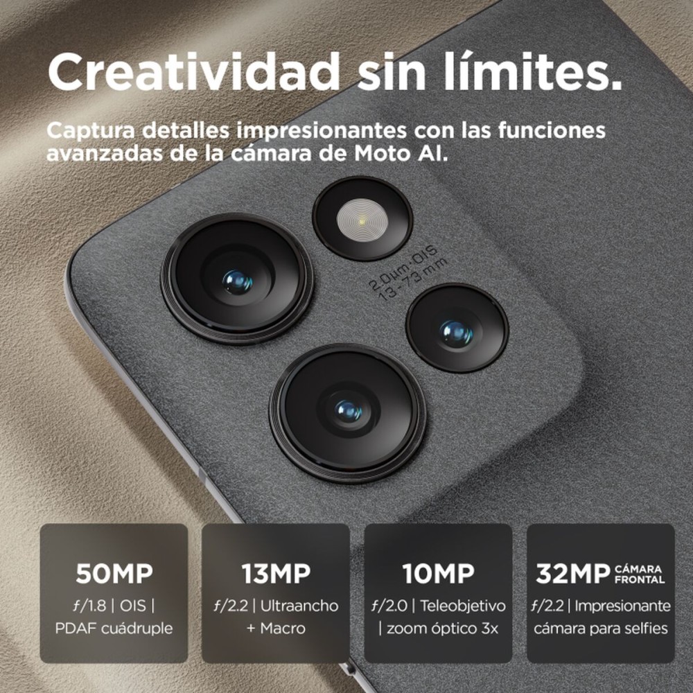 Smartphone Motorola Edge 50 5G 6,7" Octa Core 12 GB RAM 512 GB Grau