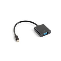 Adapter Mini DisplayPort an VGA Lanberg AD-0006-BK Schwarz