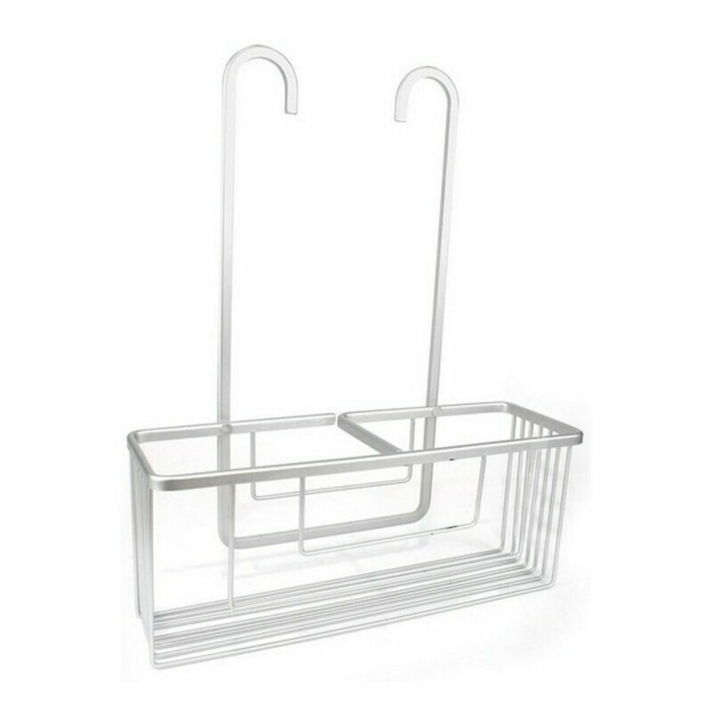 Bathroom Shelves Confortime Alluma Silver Aluminium 35,7 x 12,7 x 44,5 cm (6 Units)