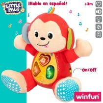 Soft toy with sounds Winfun Monkey 18 x 20,5 x 12,5 cm (6 Units)