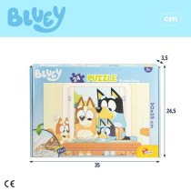 Child's Puzzle Bluey Double-sided 24 Pieces 50 x 35 cm (12 Units)