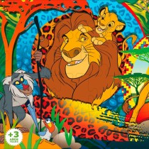 Kinderpuzzle The Lion King Beidseitig 24 Stücke 70 x 1,5 x 50 cm (12 Stück)