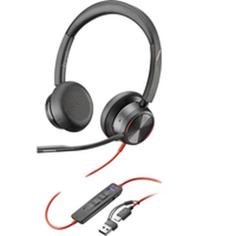 Casques avec Microphone Poly 8X225AA Noir