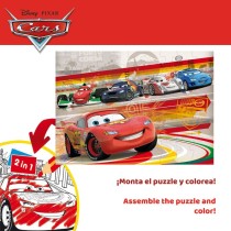 Puzzle Enfant Cars Double face 60 Pièces 50 x 35 cm (12 Unités)