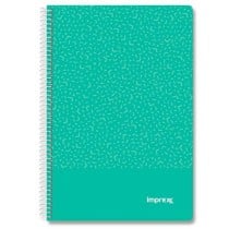 Notebook Imprex Green Din A4 80 Sheets (4 Units)