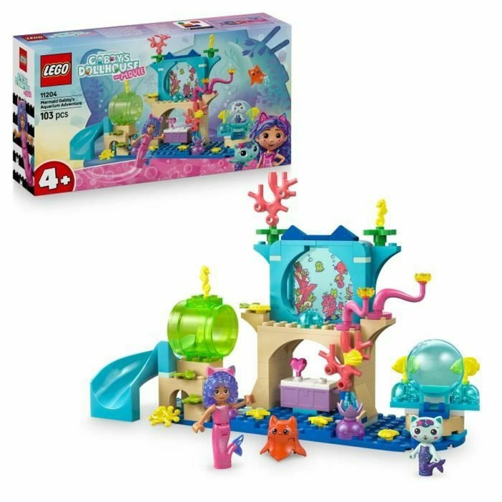 Set de construction Lego 11204 Mermaid Gabby's Aquarium Adventure 103 Pièces