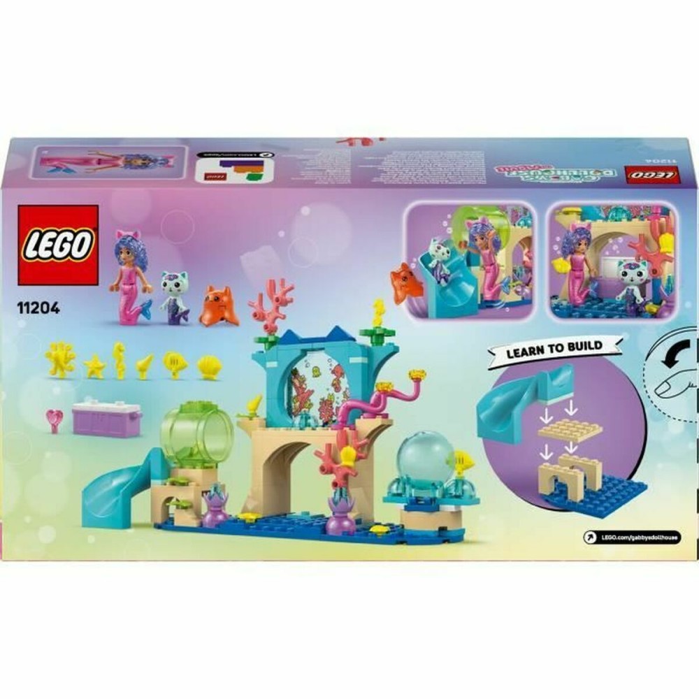 Set de construction Lego 11204 Mermaid Gabby's Aquarium Adventure 103 Pièces